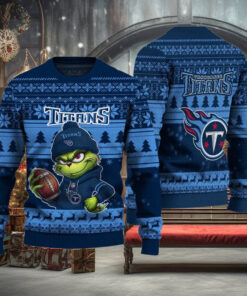 NFL Tennessee Titans The Grinch Ugly Christmas Sweater