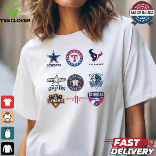NFL Texas Pro Sport Teams T Shirt