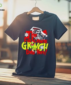 NFL The Atlanta Falcons Grinch Lives Here Christmas shirt