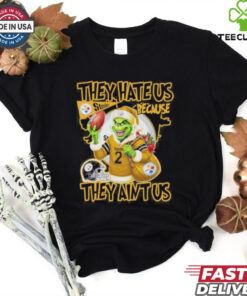 NFL They Hate Us Because They Ain’t Grinch X Pittsburgh Steelers Christmas Shirt
