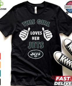 NFL This GIRL Loves HER New York Jets T Shirt