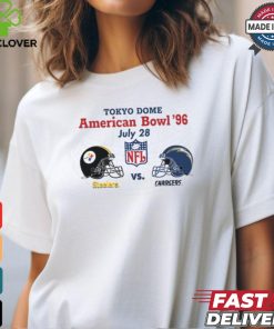 NFL Tokyo Dome 1996 Chargers Vs Steelers T Shirt