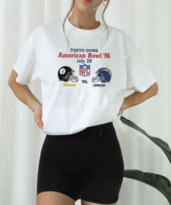 NFL Tokyo Dome 1996 Chargers Vs Steelers T Shirt