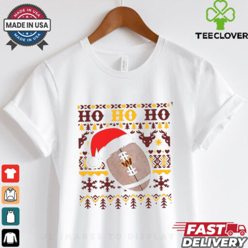NFL Washington Commanders Football Santa Claus Hohoho Christmas Pattern shirt