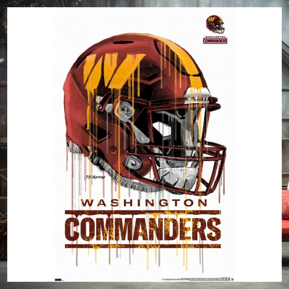 NFL Washington Commanders Poster NFL Washington Commanders Poster
