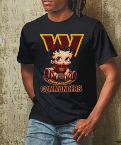 NFL Washington Commanders T Shirt Betty Boop Football Thoodie, sweater, longsleeve, shirt v-neck, t-shirt