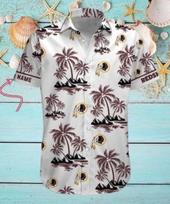 NFL Washington Redskins Palm Tree Tropical Summer Hawaiian Shirt