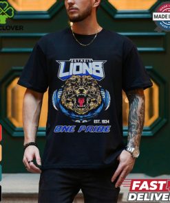 NFL detroit lions est 1934 one pride shirt