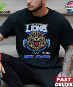 NFL detroit lions est 1934 one pride shirt