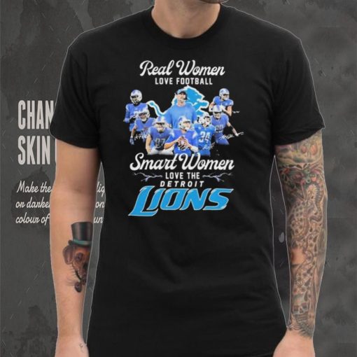 NFL – Detroit Lions Smart Women Love The Detroit Lions 2023 Playoffs Shirt