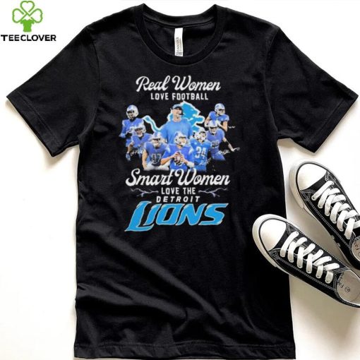 NFL – Detroit Lions Smart Women Love The Detroit Lions 2023 Playoffs Shirt