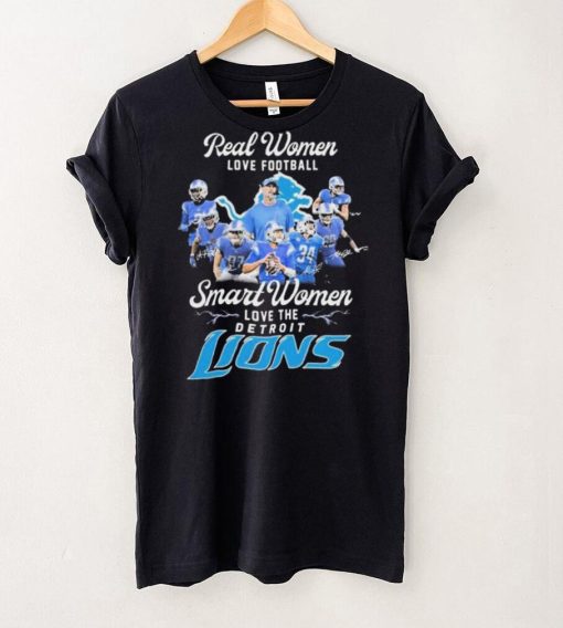 NFL – Detroit Lions Smart Women Love The Detroit Lions 2023 Playoffs Shirt