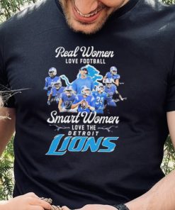 NFL – Detroit Lions Smart Women Love The Detroit Lions 2023 Playoffs Shirt