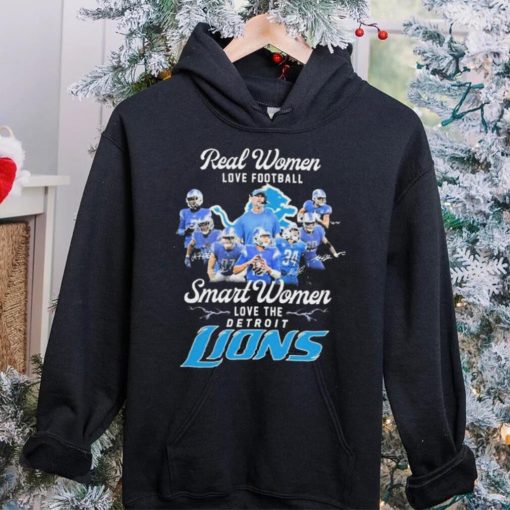 NFL – Detroit Lions Smart Women Love The Detroit Lions 2023 Playoffs Shirt