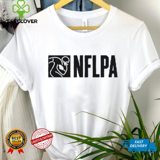NFLPA Horizontal Logo Black Shirt