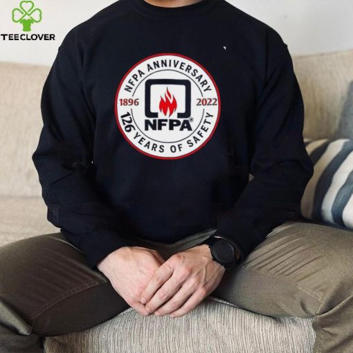 NFPA Anniversary 126 years of safety 1896 2022 logo shirt