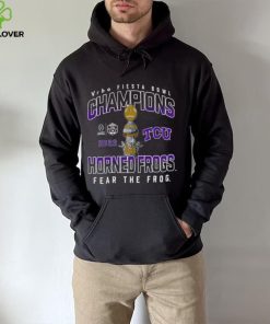 Tcu Horned Frogs Fanatics Branded College Football Playoff 2022 Fiesta Bowl Champions Hometown Shirt