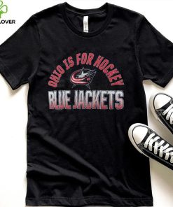 NHL Adult Columbus Blue Jackets Wordmark T Shirts