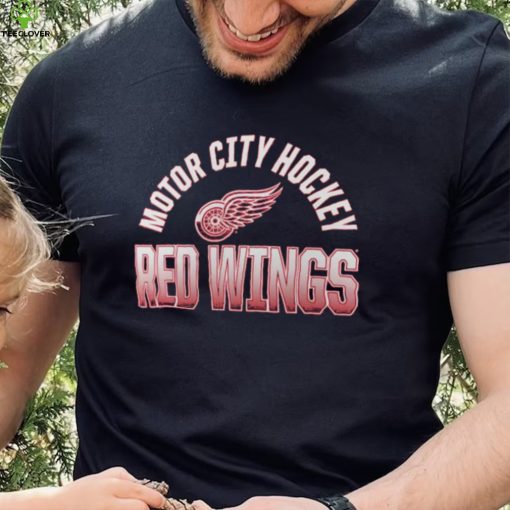 NHL Adult Detroit Red Wings Wordmark T Shirt