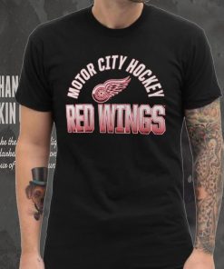 NHL Adult Detroit Red Wings Wordmark T Shirt