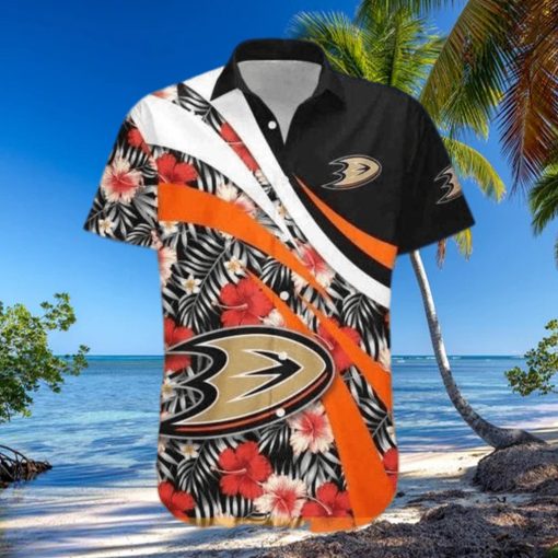 NHL Anaheim Ducks Hawaiian Shirt Gift For Beach Trip