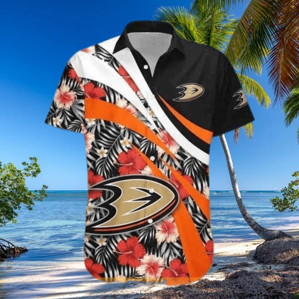 NHL Anaheim Ducks Hawaiian Shirt Gift For Beach Trip NHL Anaheim Ducks Hawaiian Shirt Gift For Beach Trip