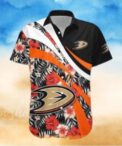 NHL Anaheim Ducks Hawaiian Shirt Gift For Beach Trip