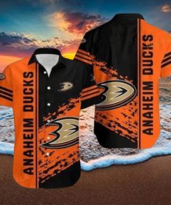 NHL Anaheim Ducks Hawaiian Shirt Hockey Fan Gift