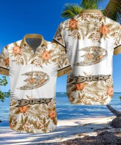 NHL Anaheim Ducks Hawaiian Shirt Summer Beach Gift