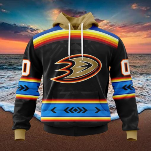 NHL Anaheim Ducks Special Native Heritage Design Hoodie