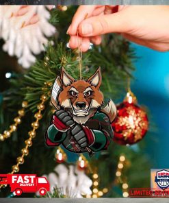 NHL Arizona Coyotes Mascot Christmas Tree Decorations 2023 Ornament
