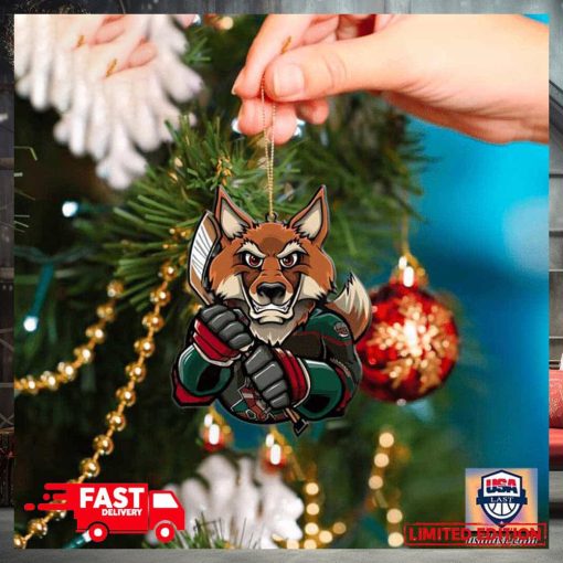 NHL Arizona Coyotes Mascot Christmas Tree Decorations 2023 Ornament