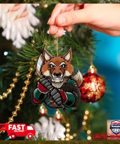 NHL Arizona Coyotes Mascot Christmas Tree Decorations 2023 Ornament
