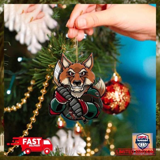 NHL Arizona Coyotes Mascot Christmas Tree Decorations 2023 Ornament
