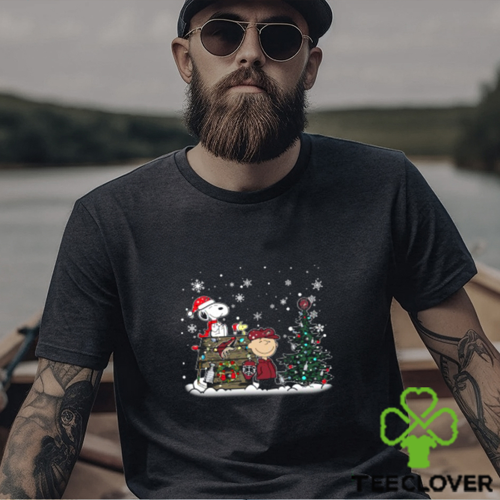 NHL Arizona Coyotes Snoopy Charlie Brown Woodstock Christmas Stanley Cup Hockey T Shirt NHL Arizona Coyotes Snoopy Charlie Brown Woodstock Christmas Stanley Cup Hockey T Shirt