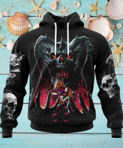 NHL Arizona Coyotes Special Skull Art Design Hoodie