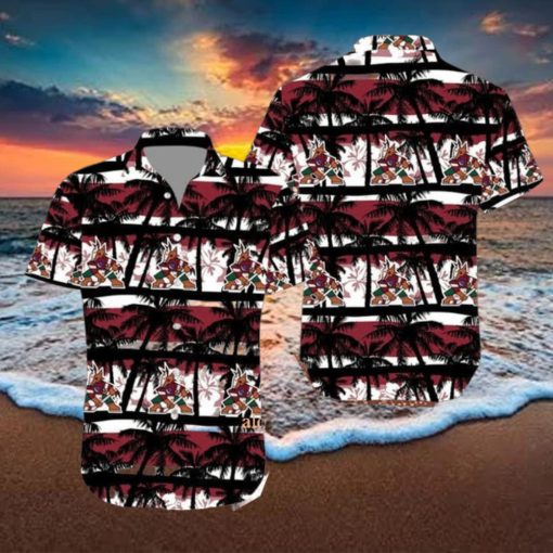 NHL Arizona Coyotes Summer Coconut Tree Hawaiian Set