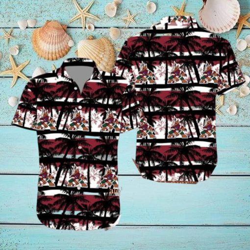 NHL Arizona Coyotes Summer Coconut Tree Hawaiian Set