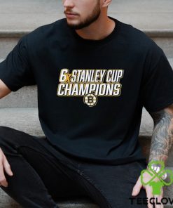 NHL Boston Bruins 6X Stanley Cup Champions shirt