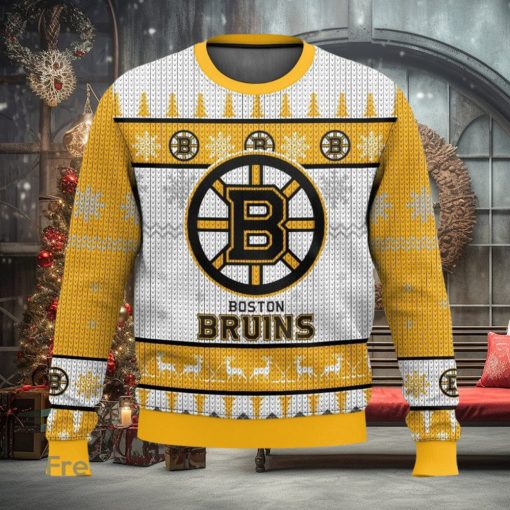 NHL Boston Bruins Christmas Gift Ugly Sweater 3D All Over printed