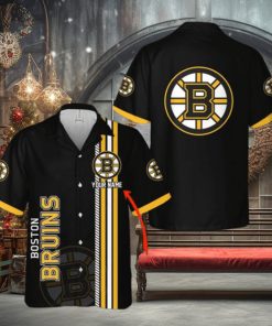 NHL Boston Bruins Custom Name 3D Hawaiian Shirt