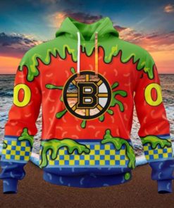 NHL Boston Bruins Special Nickelodeon Design Hoodie