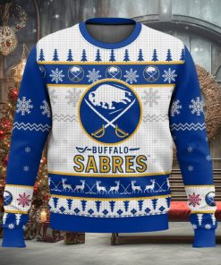 NHL Buffalo Sabres 3D Ugly Christmas Sweater Men And Women Christmas Gift