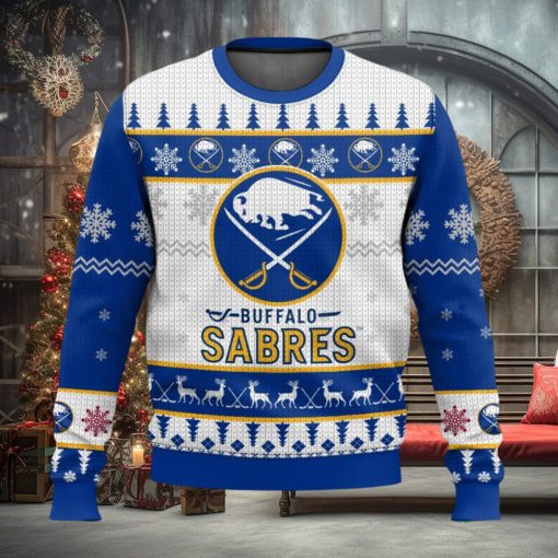 NHL Buffalo Sabres 3D Ugly Christmas Sweater Men And Women Christmas Gift