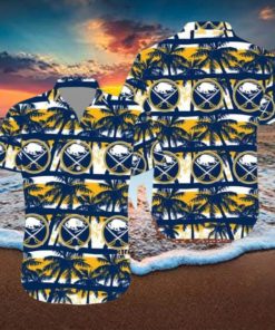 NHL Buffalo Sabres Summer Coconut Tree Hawaiian Set