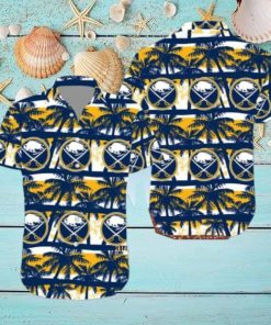 NHL Buffalo Sabres Summer Coconut Tree Hawaiian Set