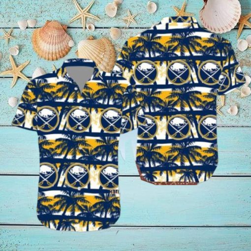 NHL Buffalo Sabres Summer Coconut Tree Hawaiian Set