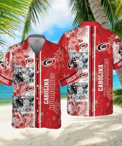 NHL Carolina Hurricanes Hawaiian Shirt Gift For Beach Vacation hawaiian shirt