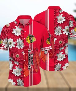 NHL Chicago Blackhawks Hawaiian Shirt Summer Beach Gift