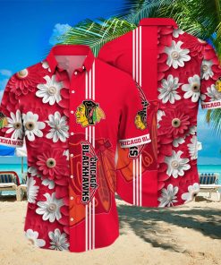NHL Chicago Blackhawks Hawaiian Shirt Summer Beach Gift